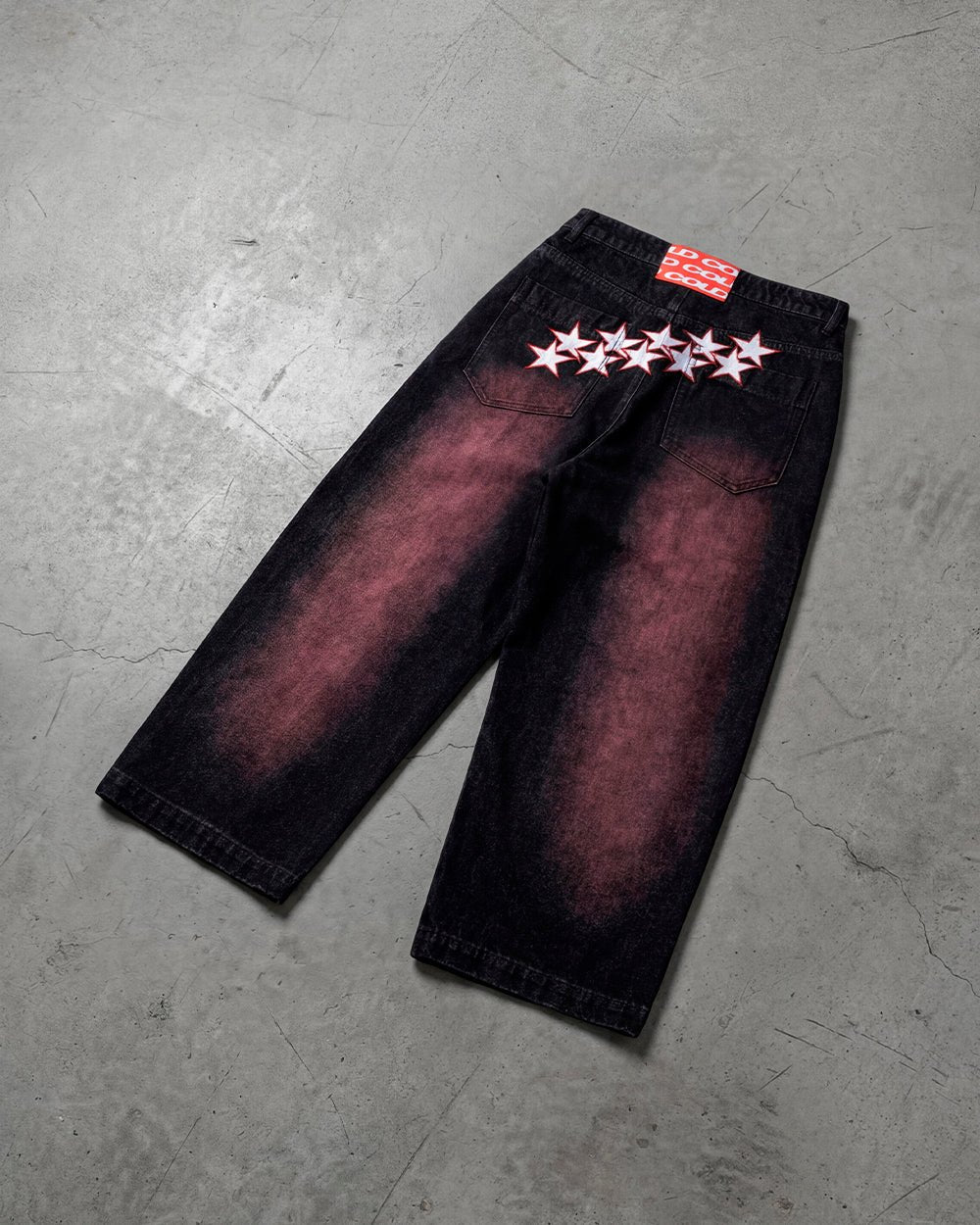 STARS V2 PANTS BURGUNDY - Cold Culture