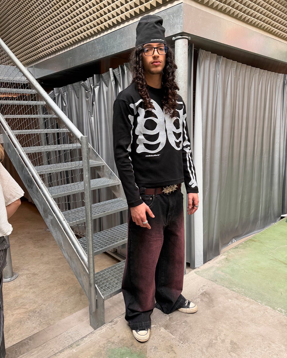 STARS V2 PANTS BURGUNDY - Cold Culture