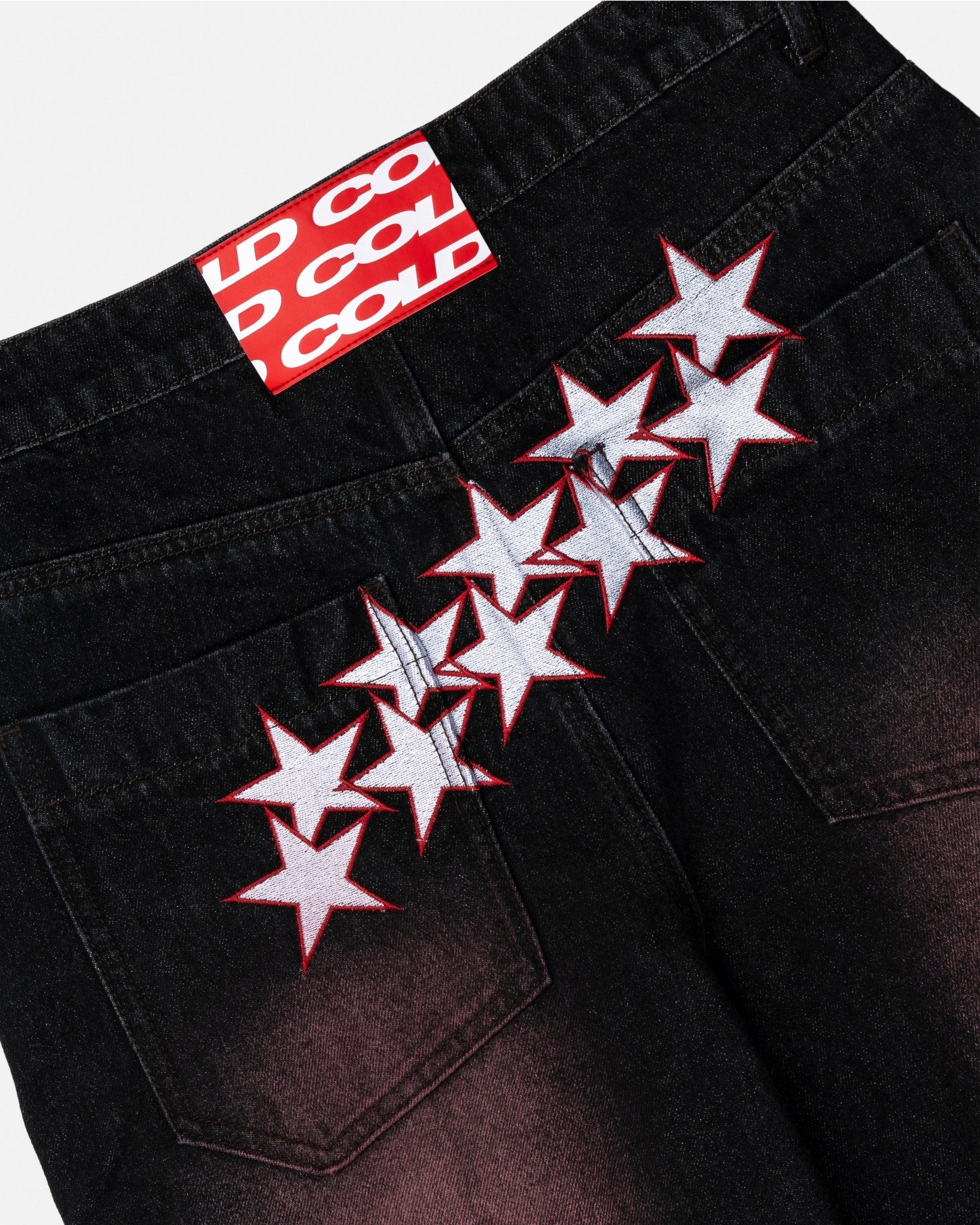 STARS V2 PANTS BURGUNDY - Cold Culture