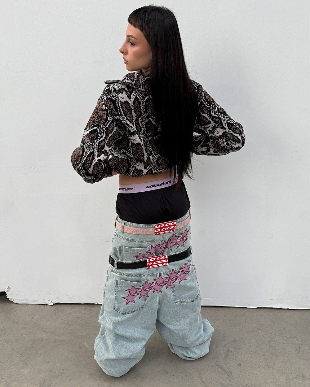 STARS V2 PANTS LIGHT BLUE DENIM - Cold Culture