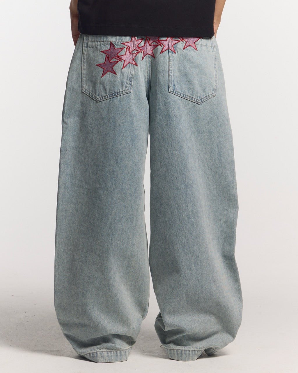 STARS V2 PANTS LIGHT BLUE DENIM - COLD CULTURE
