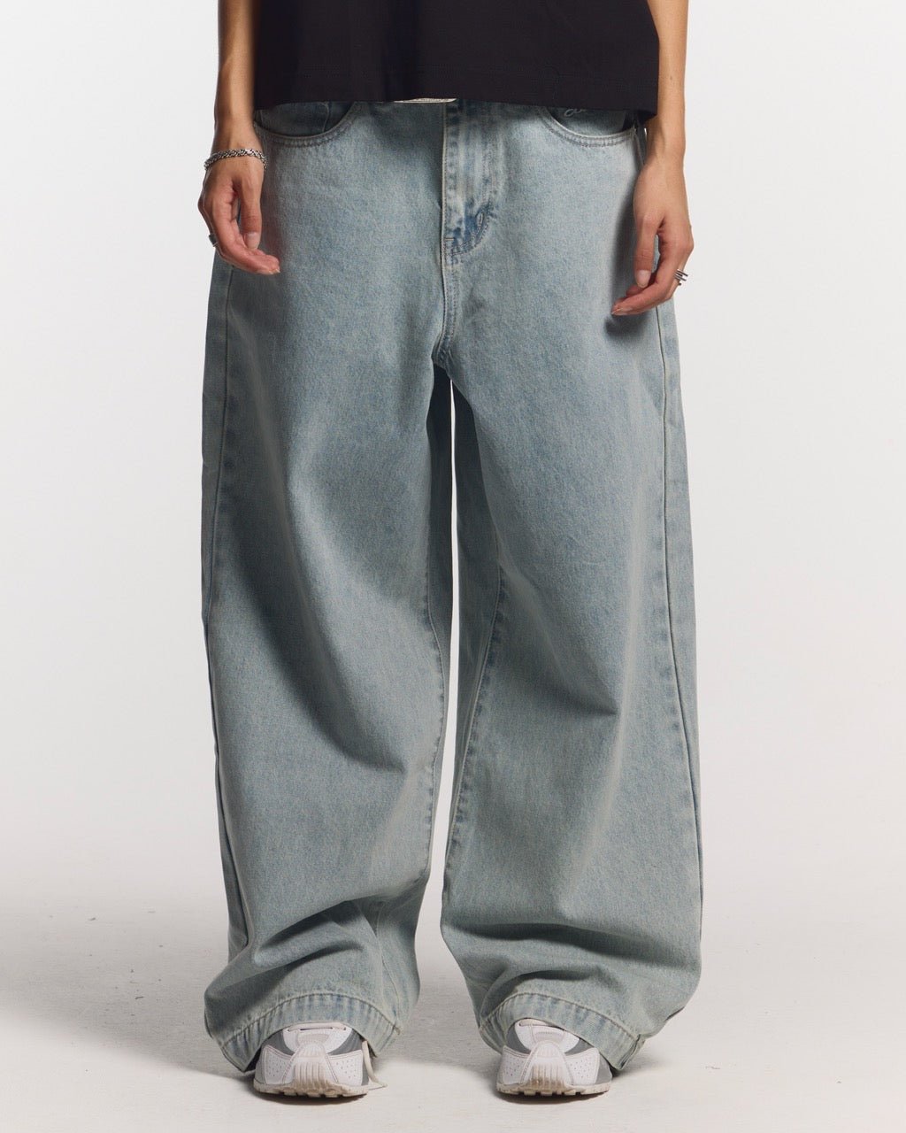 STARS V2 PANTS LIGHT BLUE DENIM - COLD CULTURE