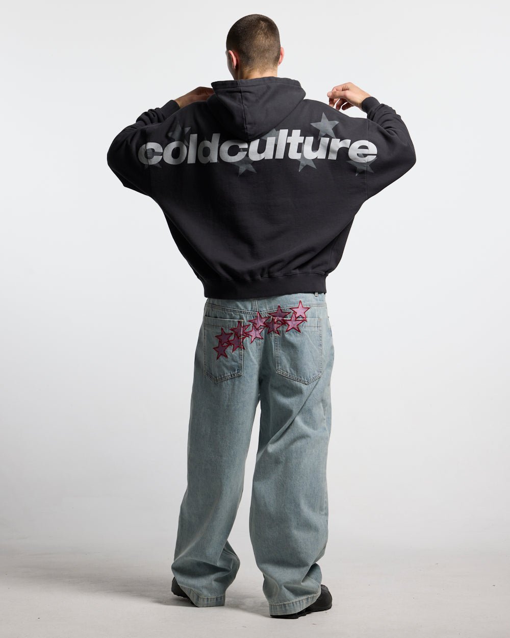 STARS V2 PANTS LIGHT BLUE DENIM - Cold Culture #man