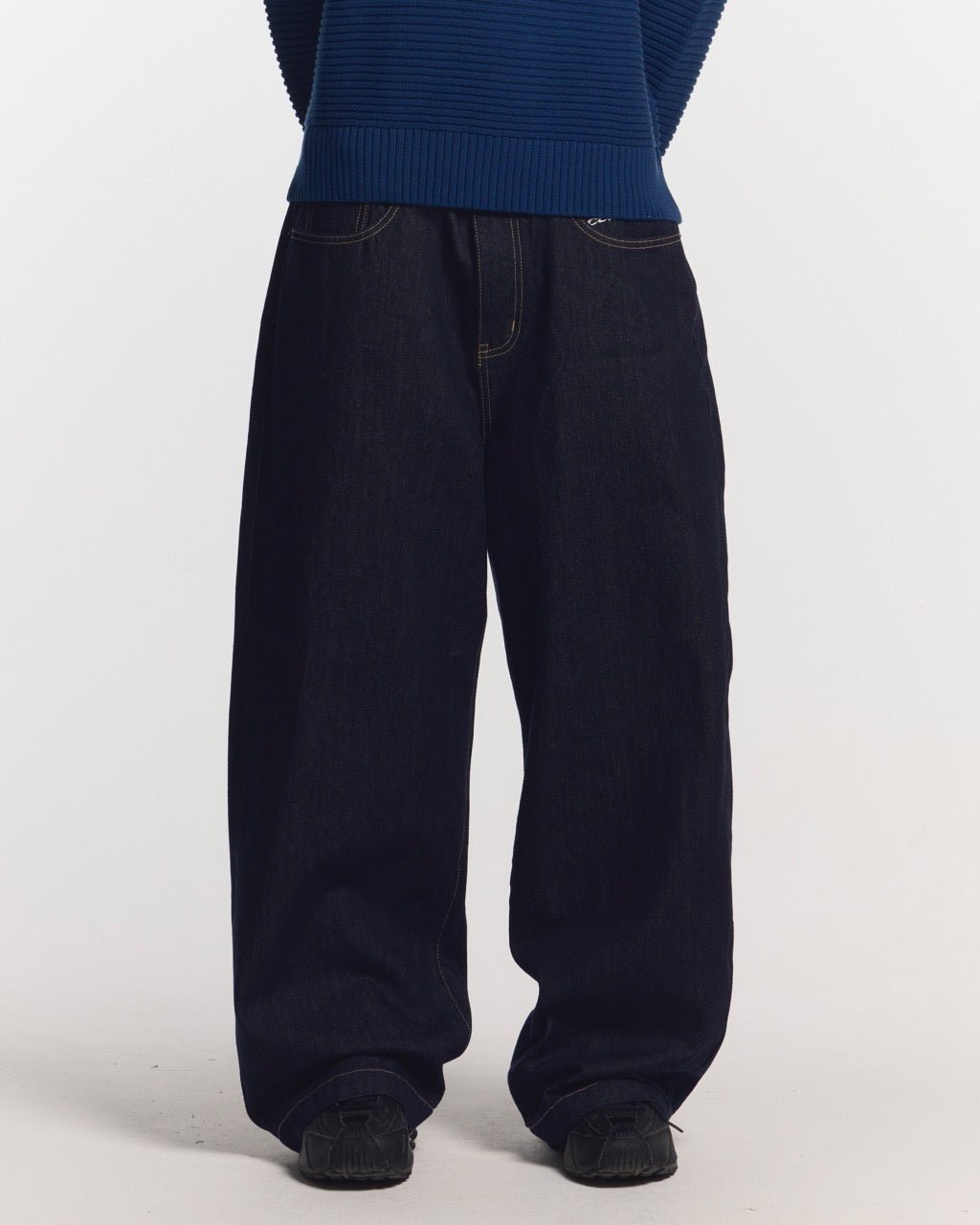 STARS V2 PANTS RAW BLUE DENIM - COLD CULTURE