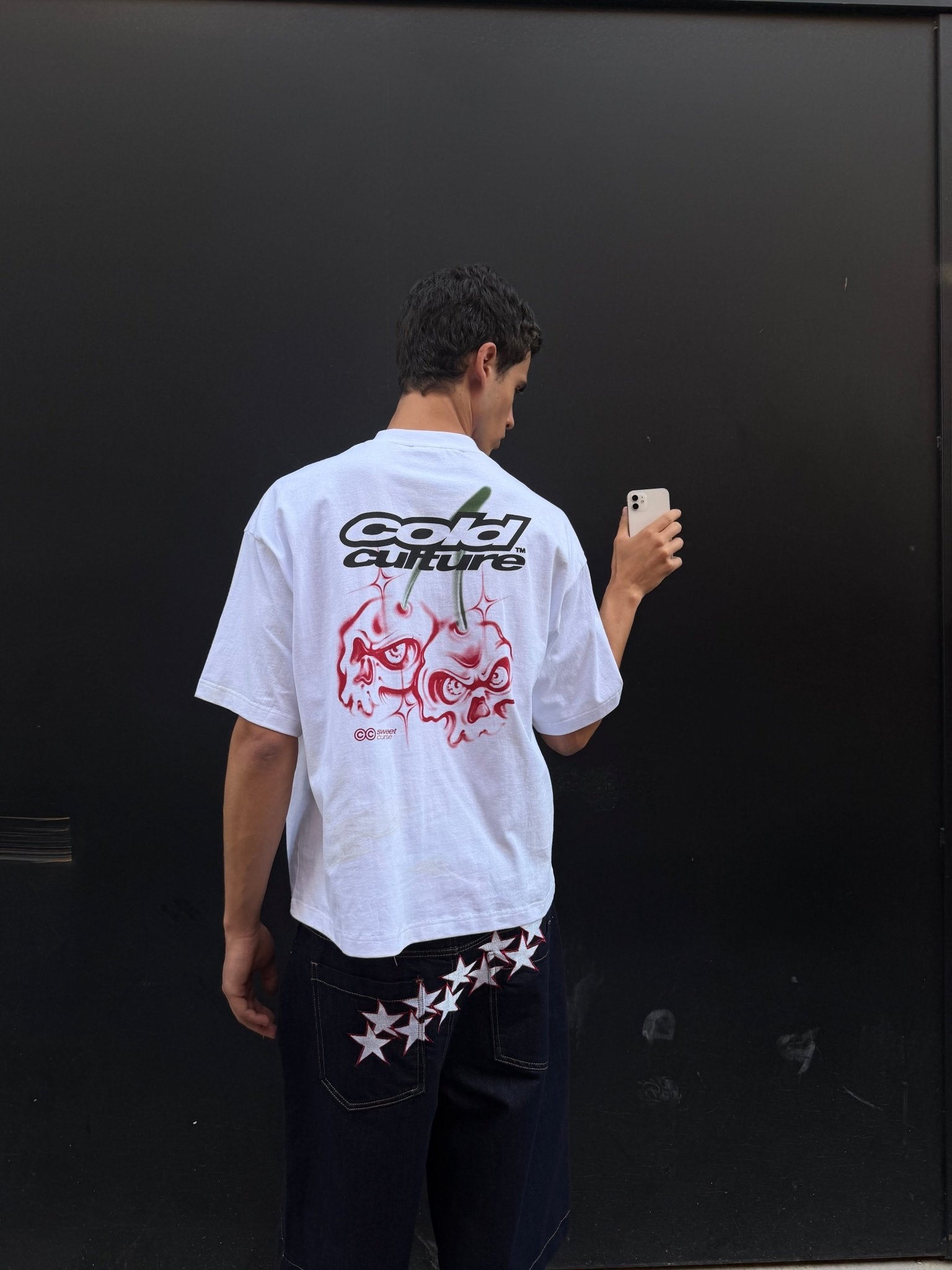 STARS V2 SHORTS RAW DENIM - Cold Culture