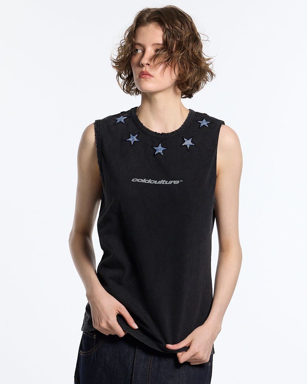 STARSHIP TOP BLACK - Cold Culture