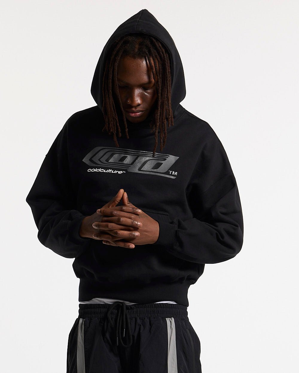 STEEL HOODIE BLACK - Cold Culture