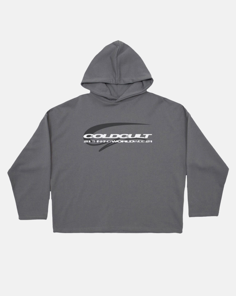 STELLA HOODIE DUST GREY - COLD CULTURE