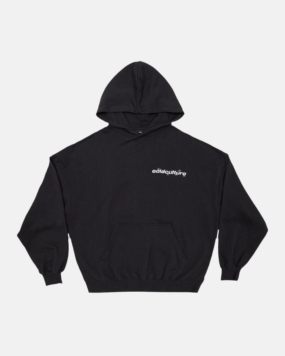 STELLAR HOODIE BLACK - COLD CULTURE