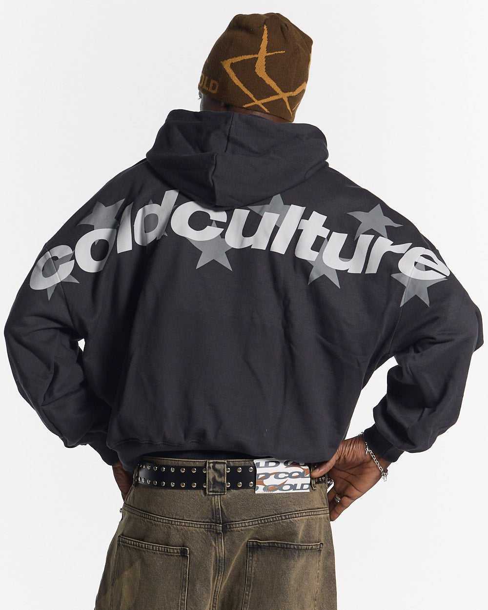 STELLAR HOODIE BLACK - COLD CULTURE