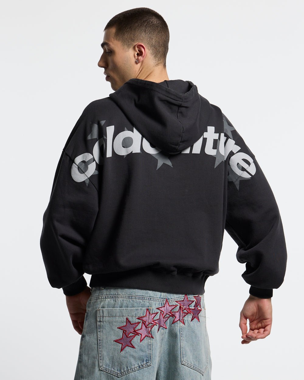 STELLAR HOODIE BLACK | COLD CULTURE™ | STREETWEAR CLOTHING BRAND
