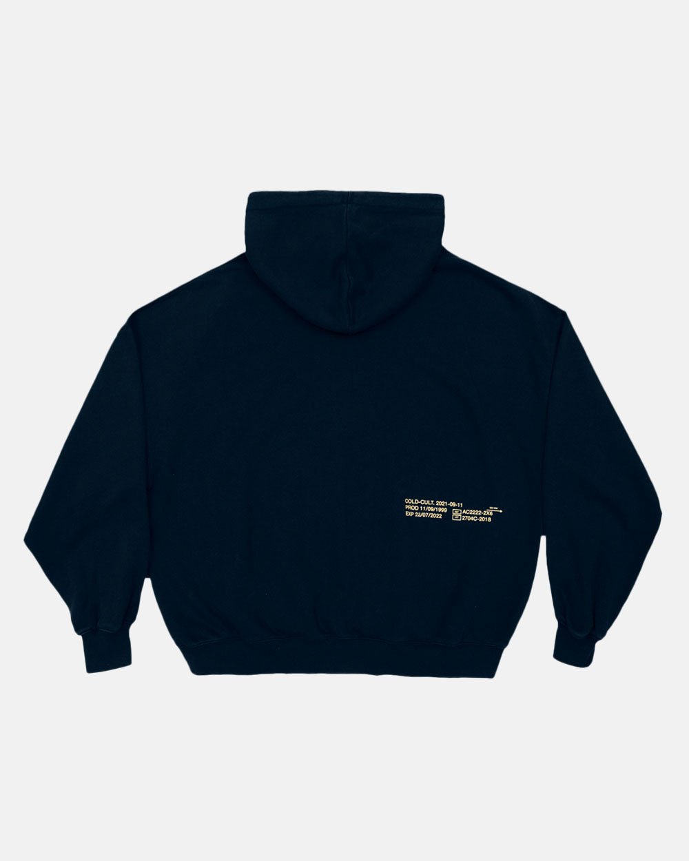 STILL COLD HOODIE MIDNIGHT BLUE - COLD CULTURE