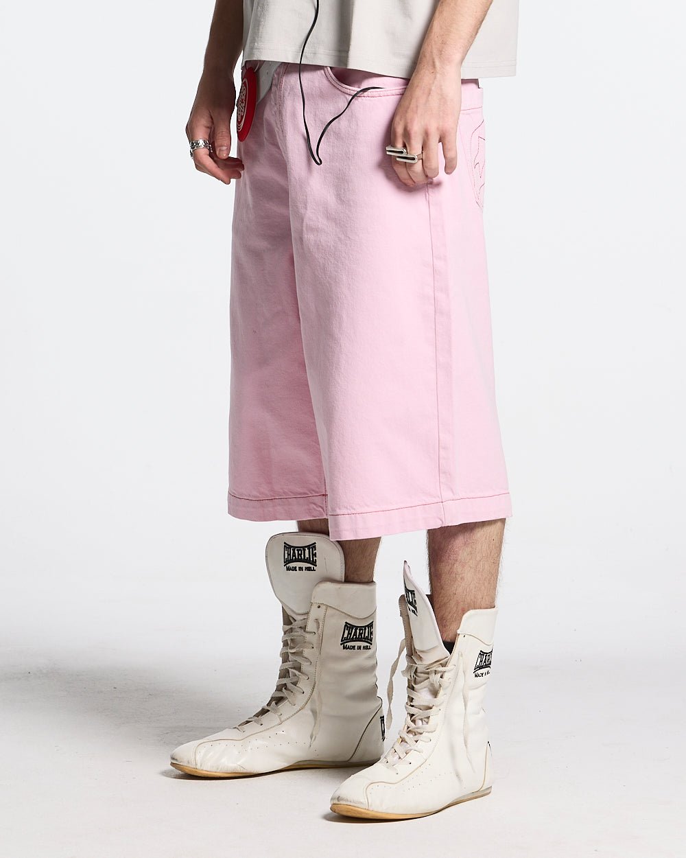STITCHING JORTS SWEET LILAC - COLD CULTURE