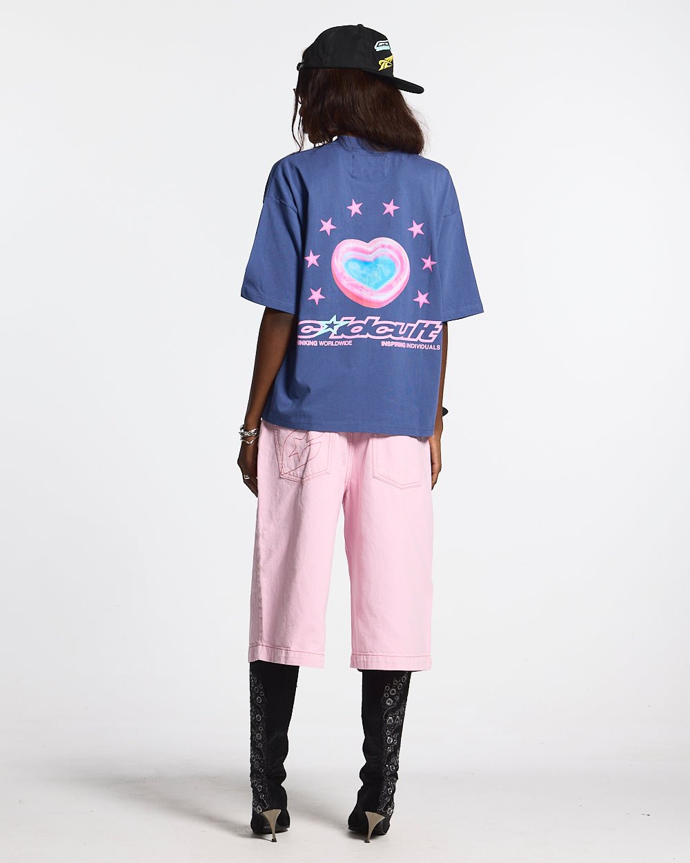 STITCHING JORTS SWEET LILAC - COLD CULTURE