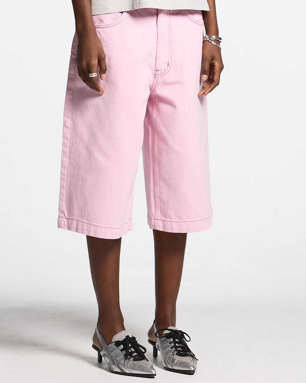 STITCHING JORTS SWEET LILAC - COLD CULTURE