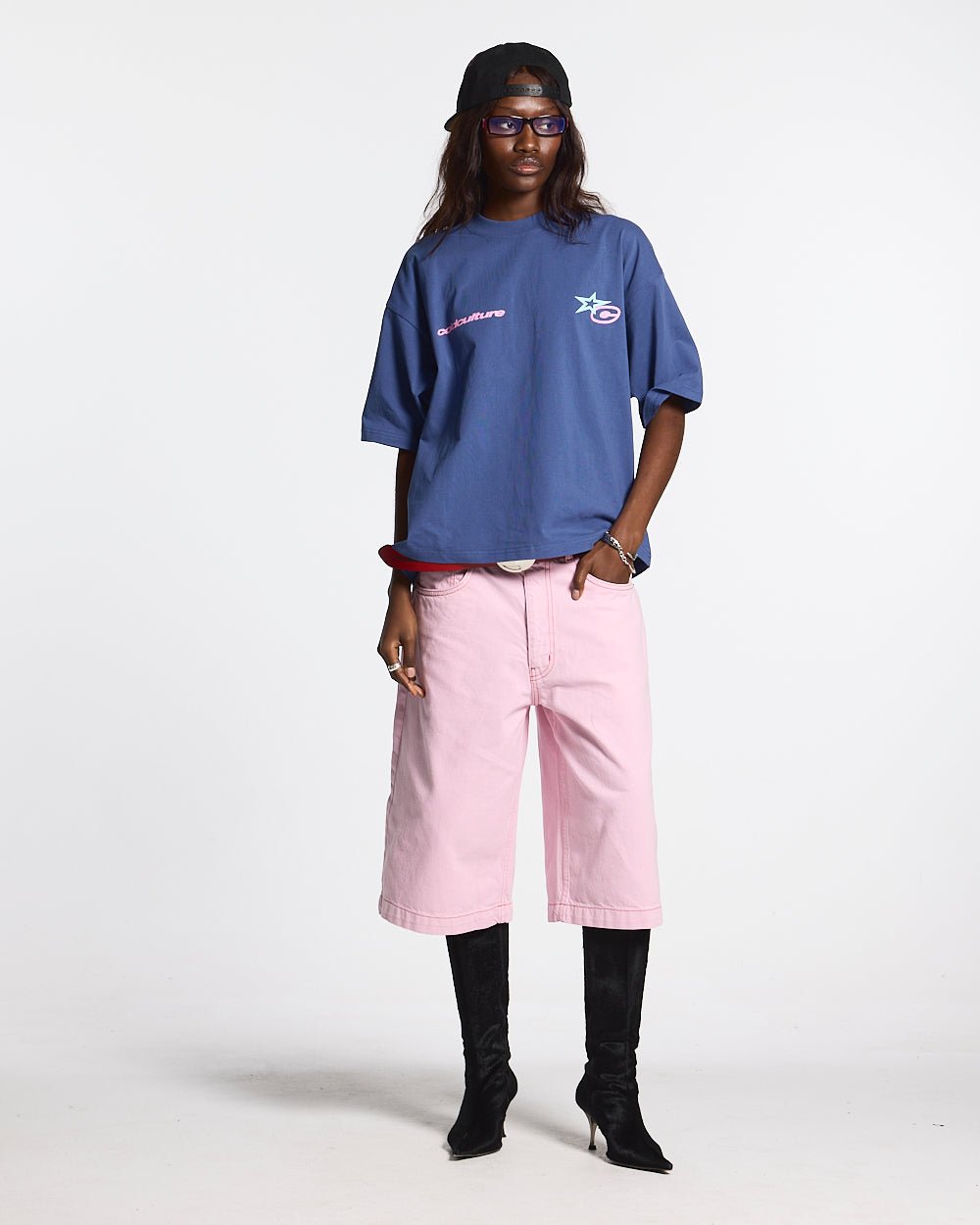 STITCHING JORTS SWEET LILAC - COLD CULTURE