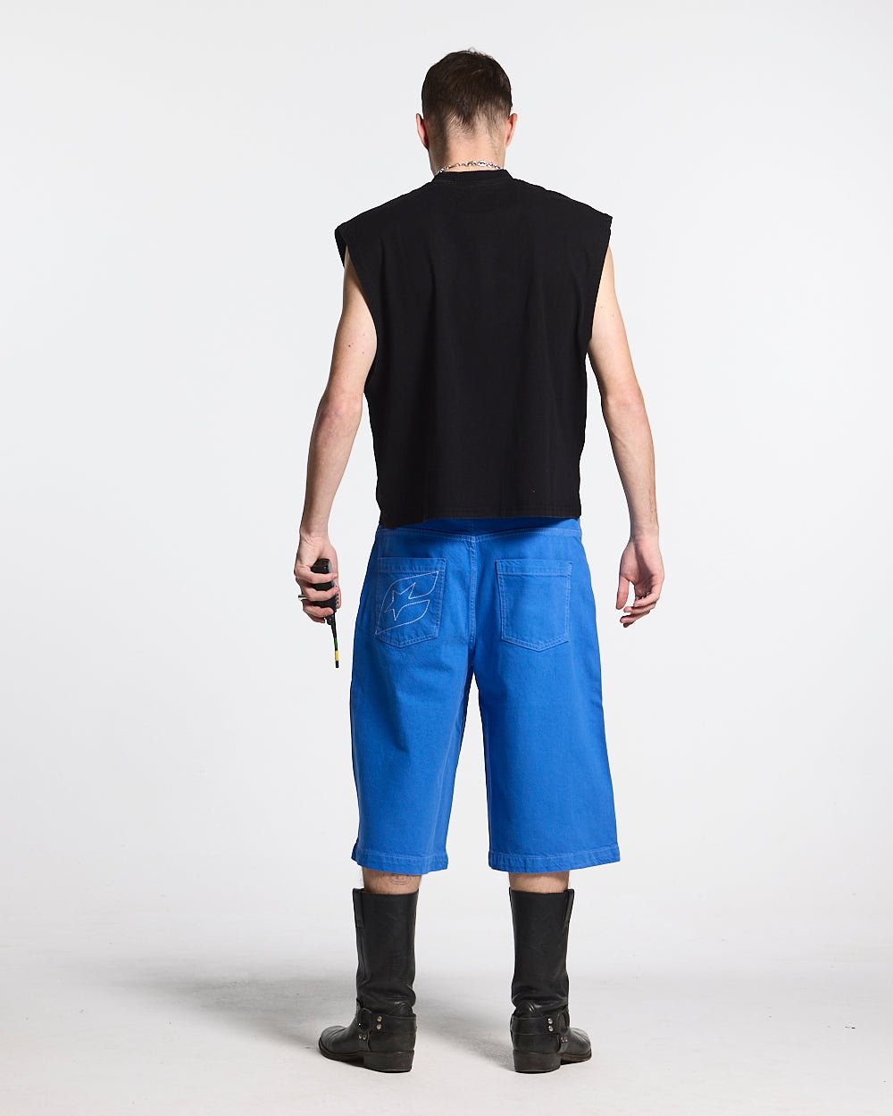STITCHING JORTS TRUE BLUE - COLD CULTURE