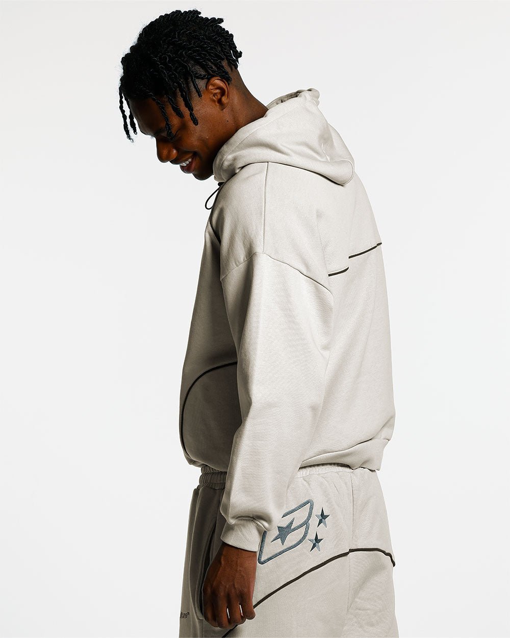 STRIDE HOODIE BEIGE - COLD CULTURE