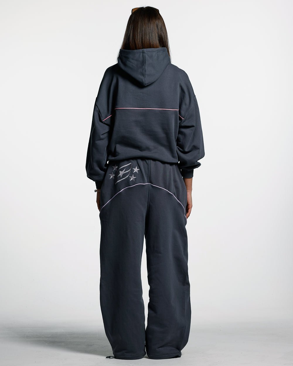 STRIDE SWEATPANTS DARK PURPLE - COLD CULTURE