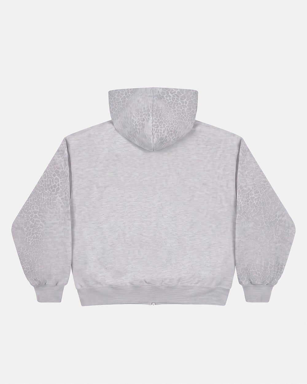 STRIPE ZIP HOODIE HEATHER GREY - Cold Culture