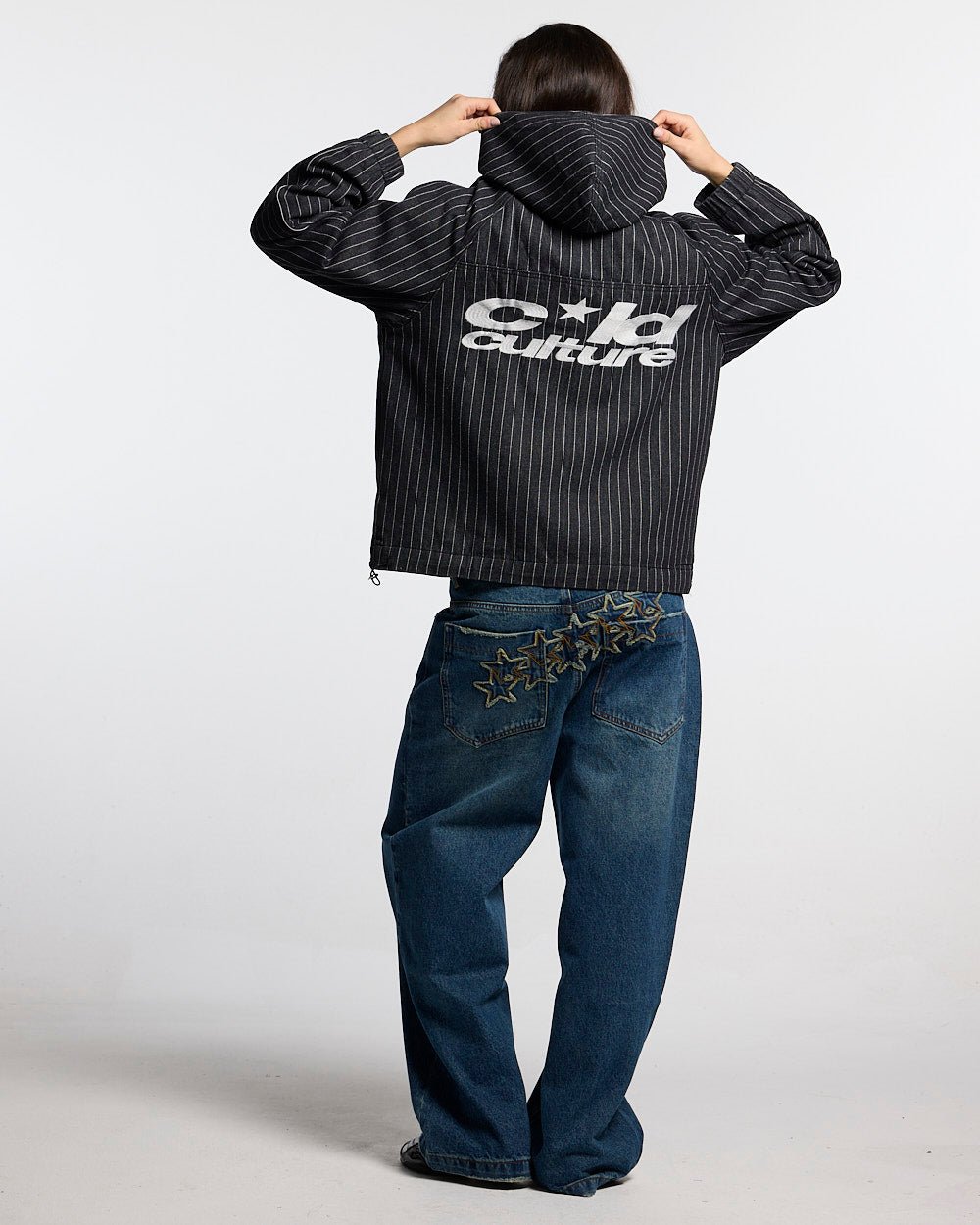 STRIPES CASINO JACKET NAVY - Cold Culture