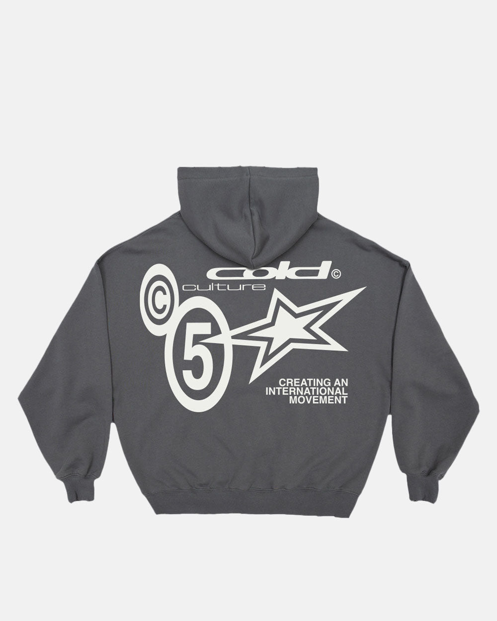 SUPERNOVA HOODIE HEAVY GREY - COLD CULTURE