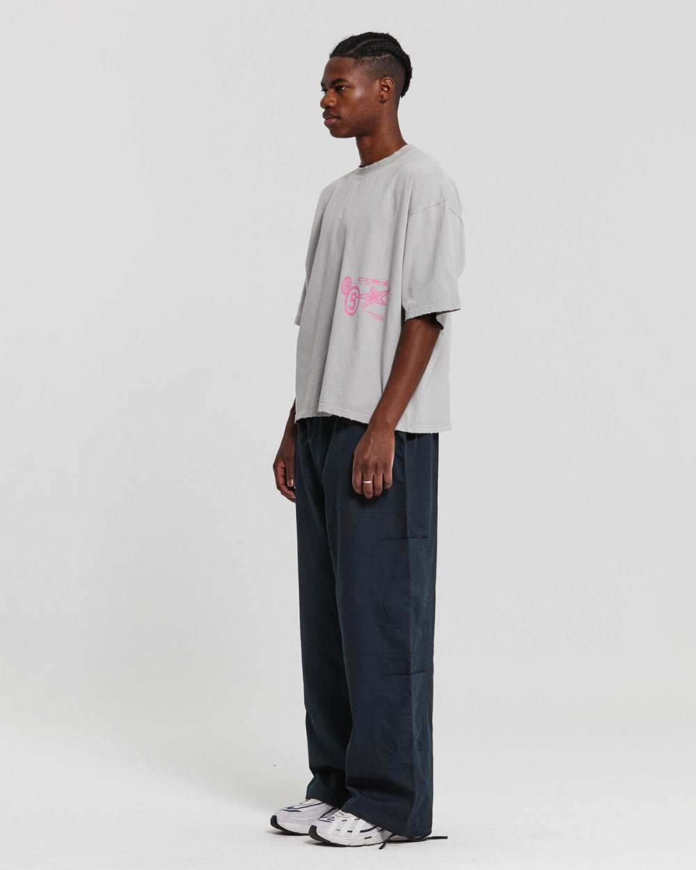 SUPERNOVA TEE PALE GREY
