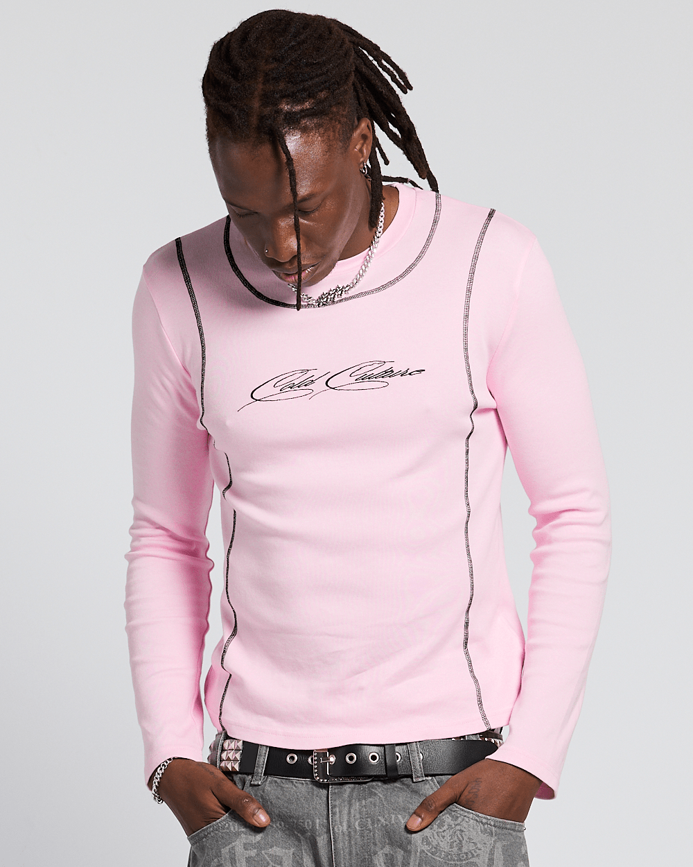 SURVIVOR LONGSLEEVE PINK - Cold Culture