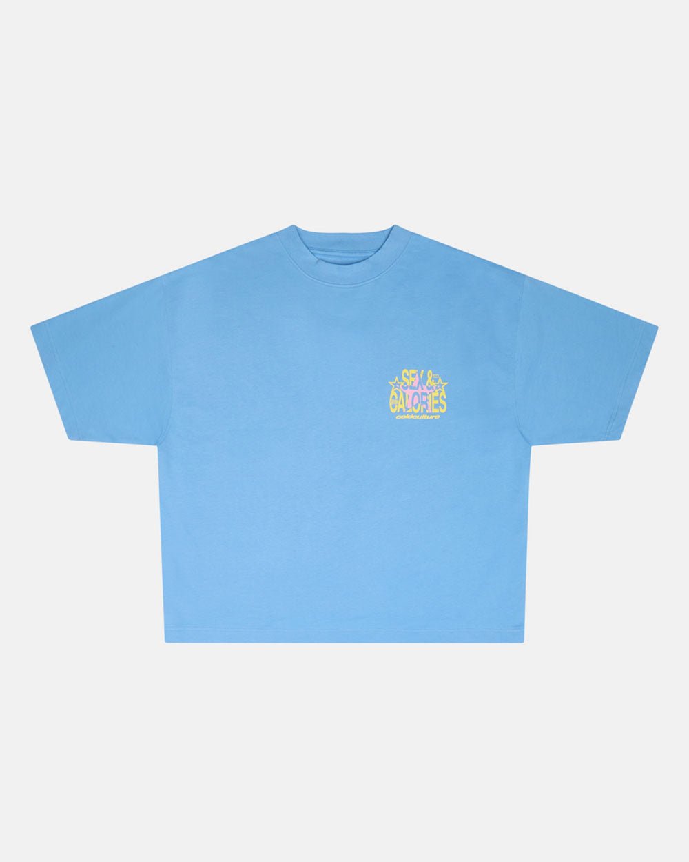 SWEET CALORIES TEE VISTA BLUE - COLD CULTURE