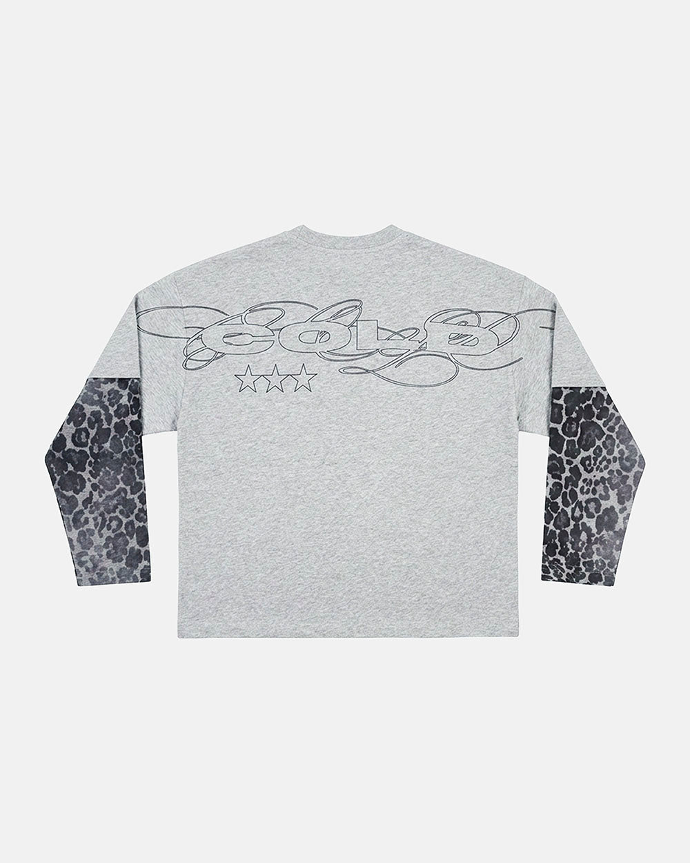 TABBY DOUBLE LONGSLEEVE TEE HEATHER GREY - Cold Culture