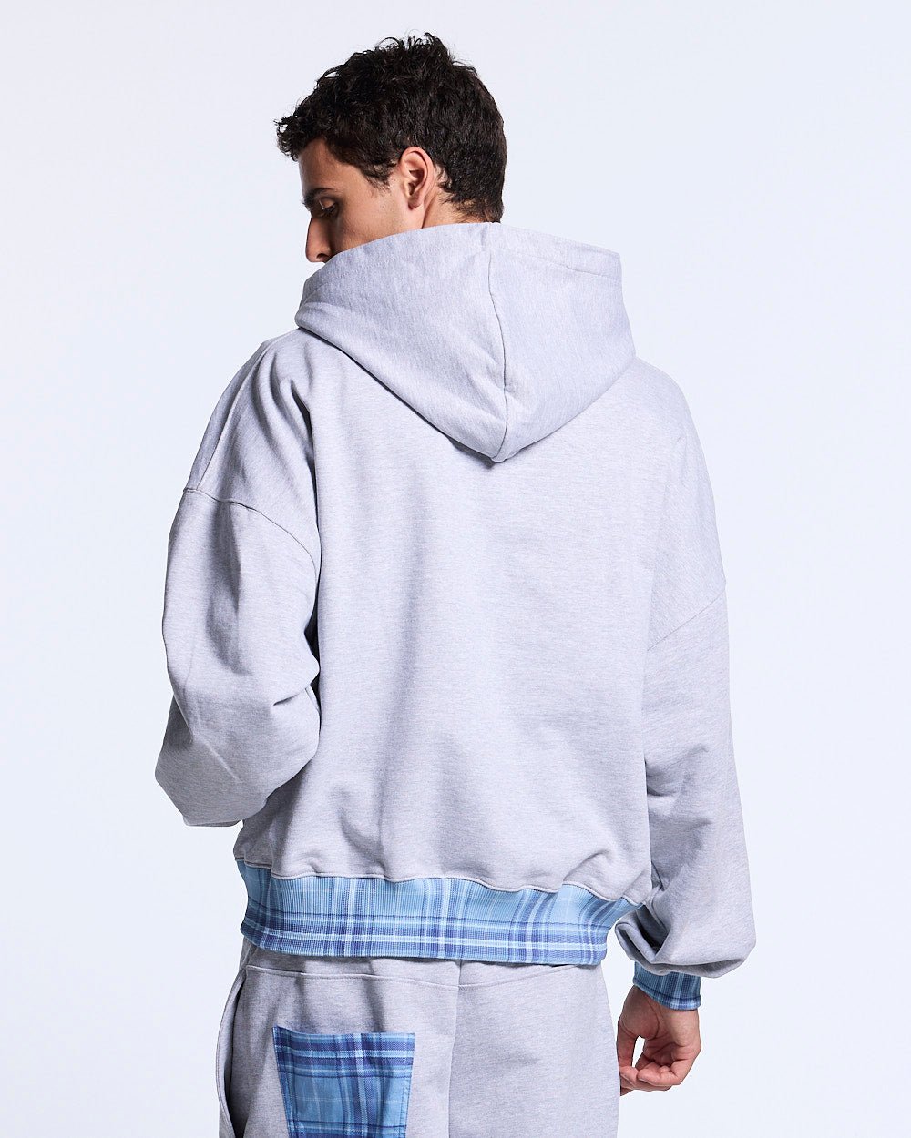 TAKE A PEAK ZIP HOODIE HEATHER GREY - Cold Culture