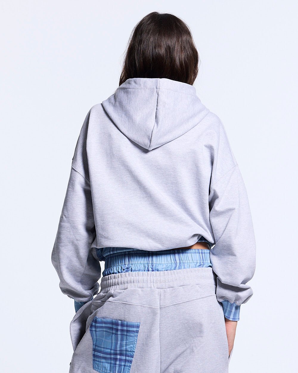 TAKE A PEAK ZIP HOODIE HEATHER GREY - Cold Culture