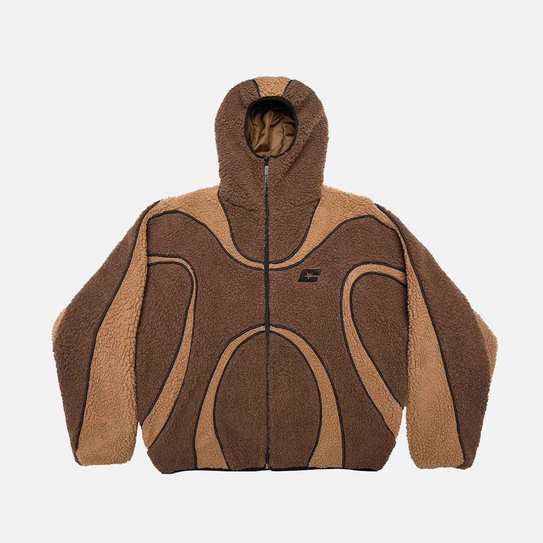 TAKE OFF FLEECE BROWN - Cold Culture
