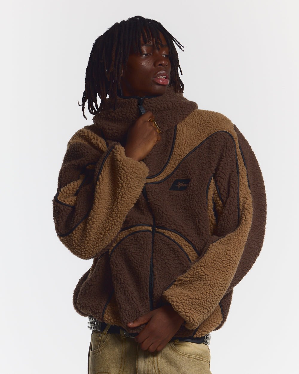 TAKE OFF FLEECE BROWN - COLD CULTURE