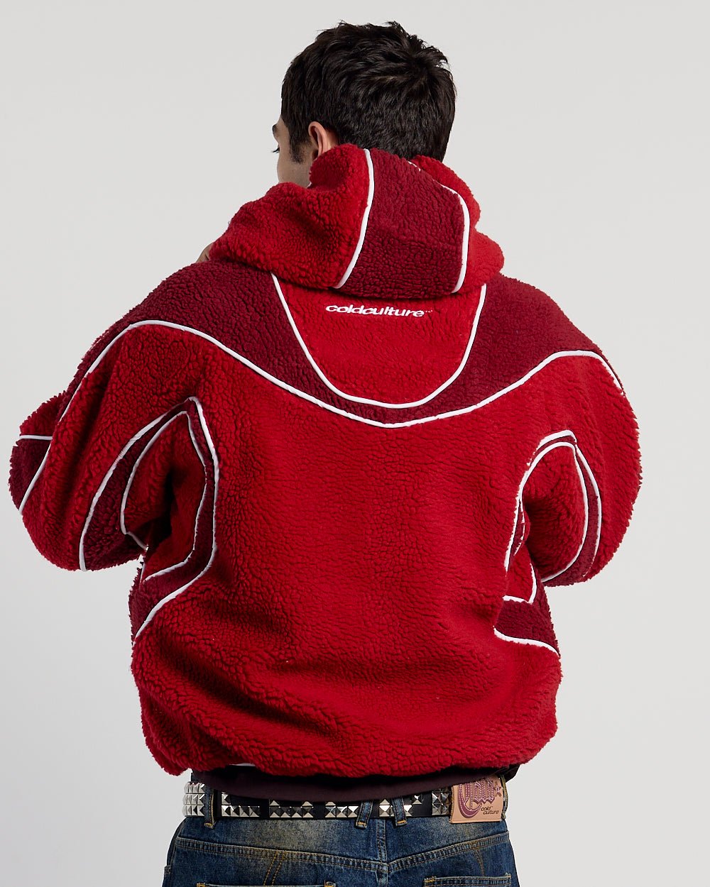TAKE OFF FLEECE RED - Cold Culture