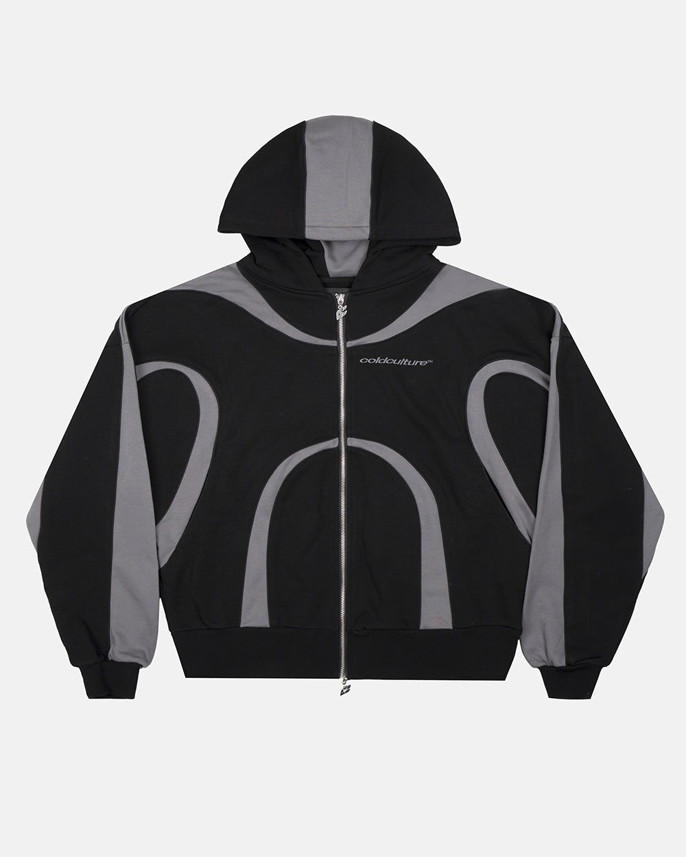 TAKE OFF FLEECE ZIP HOODIE BLACK - Cold Culture