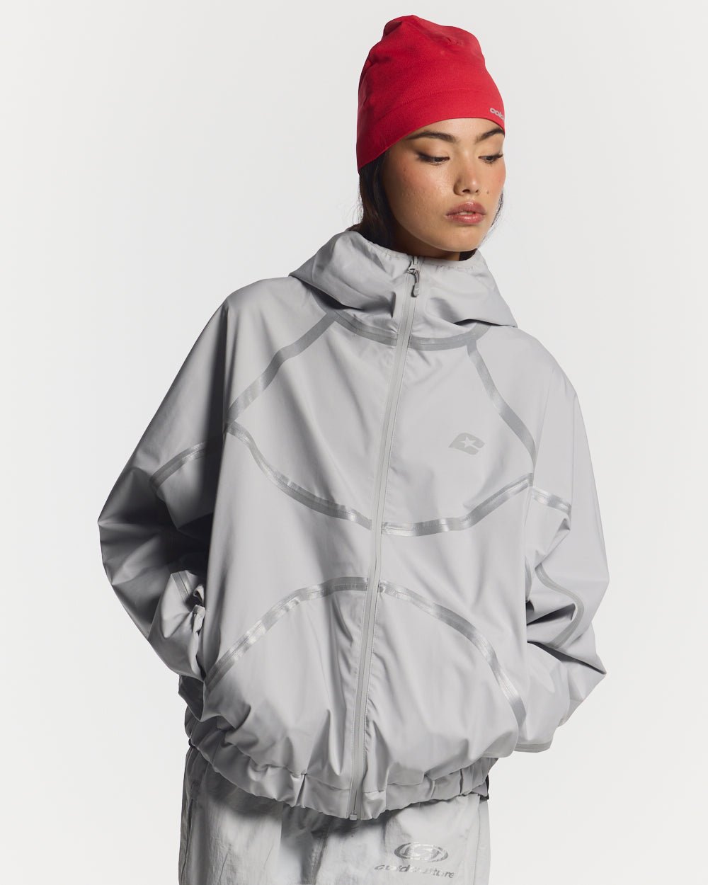 TAKE OFF LIGHTWEIGHT JACKET LIGHT GREY - COLD CULTURE