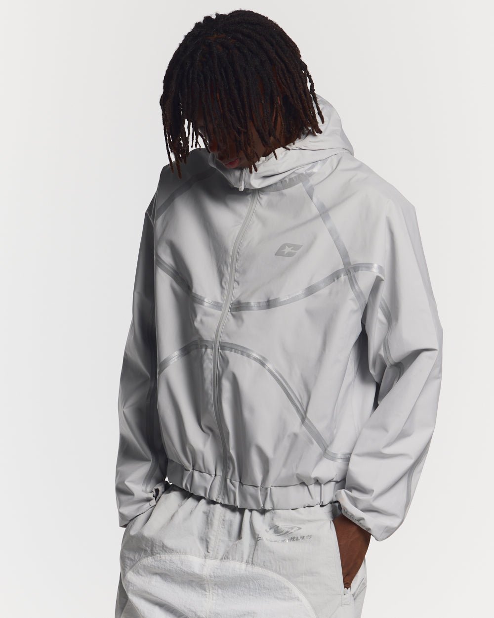 TAKE OFF LIGHTWEIGHT JACKET LIGHT GREY - COLD CULTURE