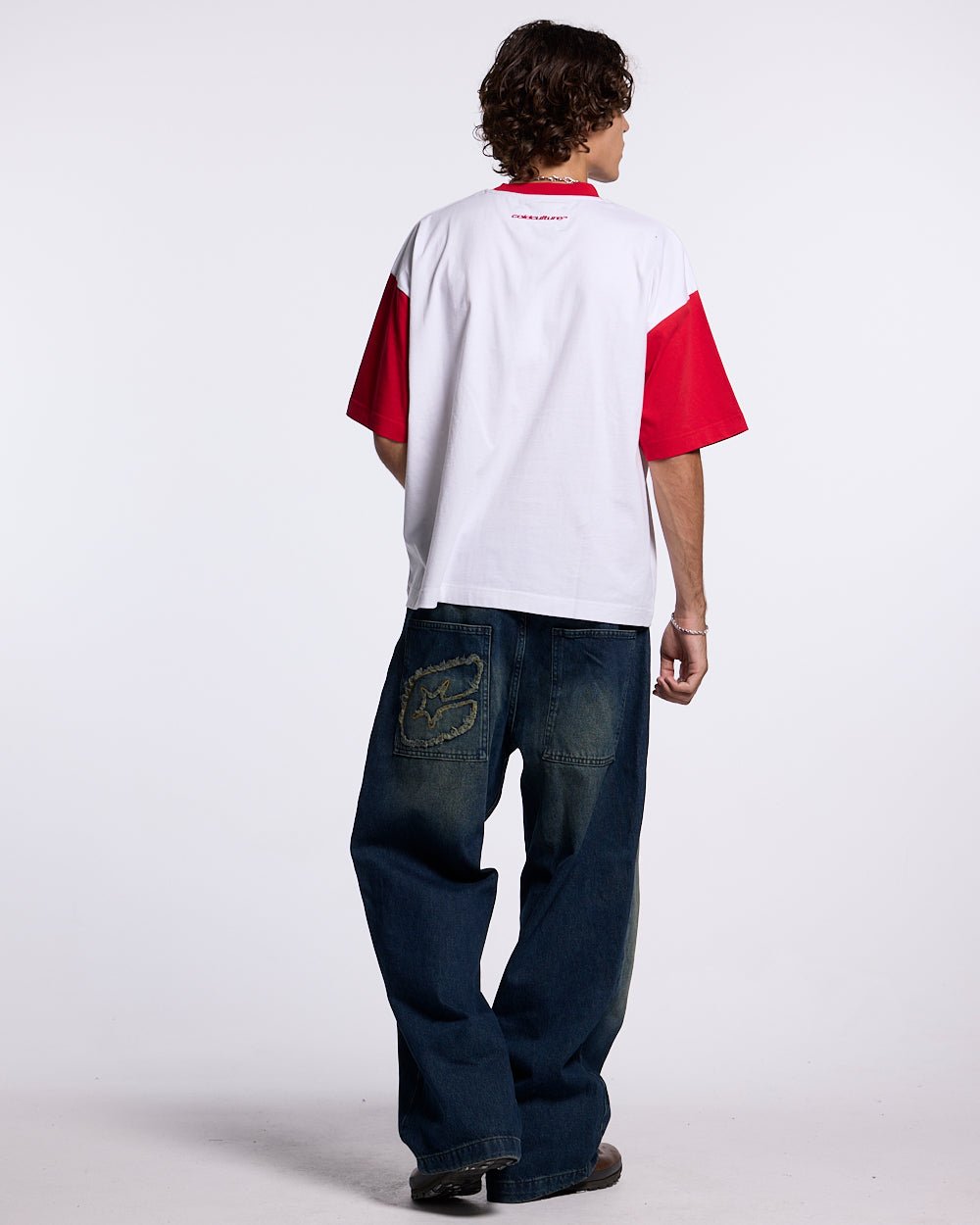 TEEN SPIRIT ERA TEE RED AND WHITE - COLD CULTURE