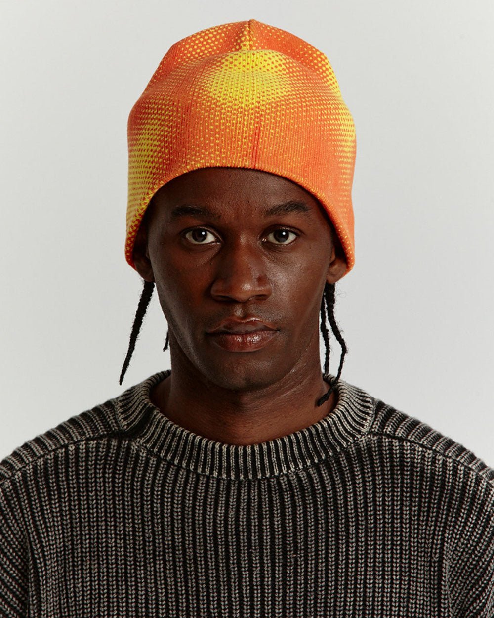 TERMIC VISION BEANIE ORANGE SANGUINE - Cold Culture