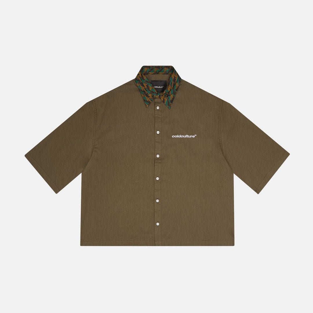 TERRA SHIRT CAPER GREEN - Cold Culture