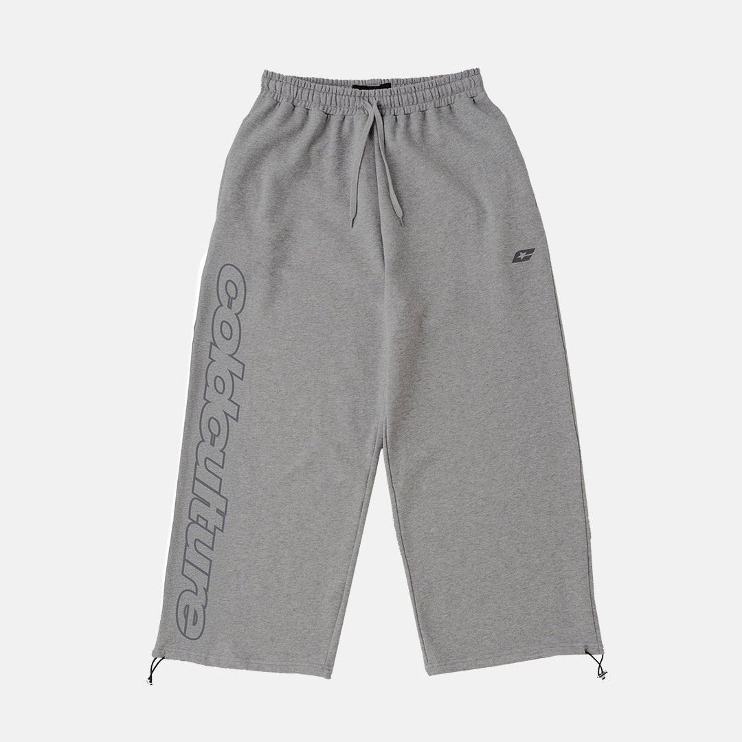 THINKING SWEATPANTS ASH GREY - Cold Culture