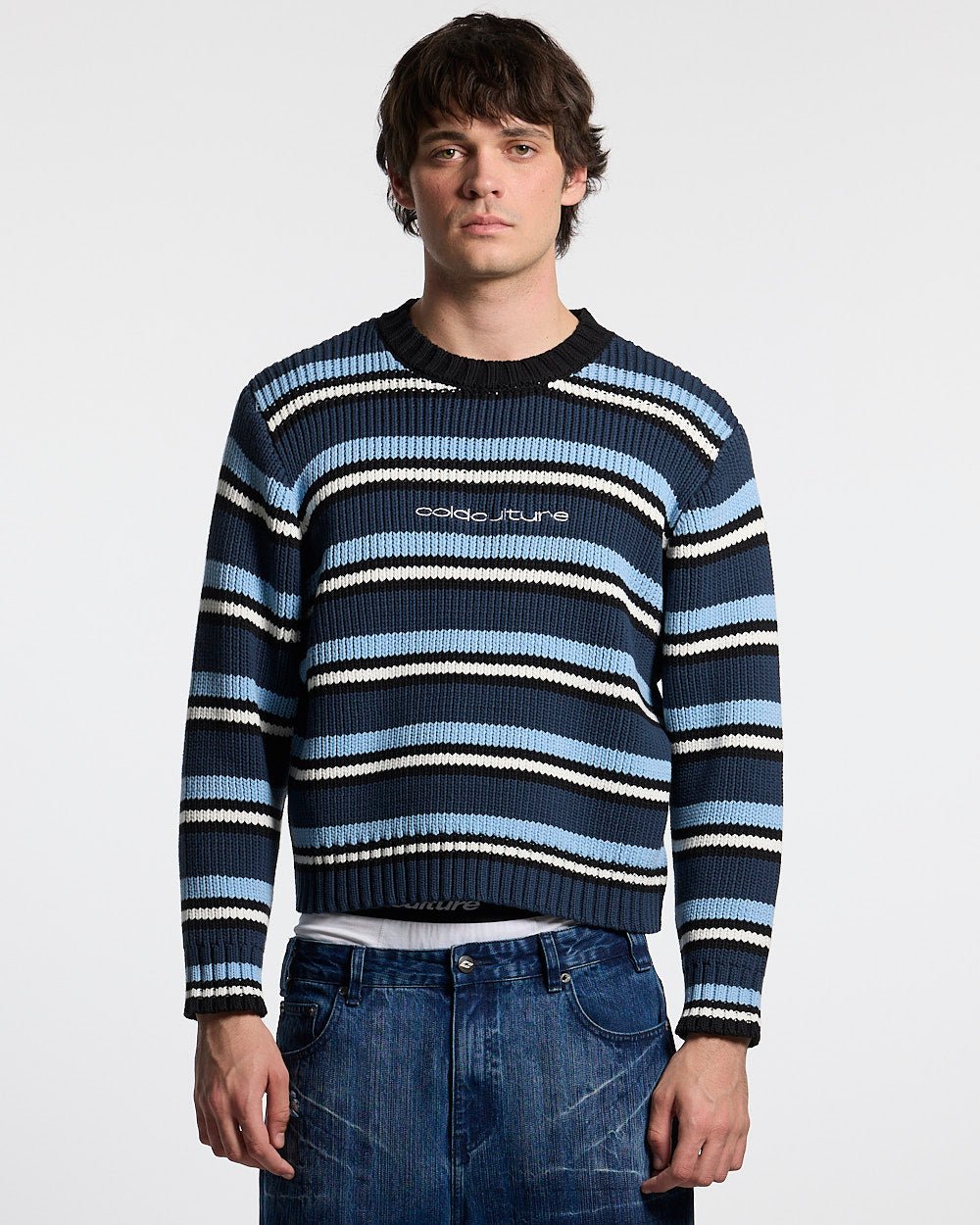 TIMELESS KNITWEAR BLUE - Cold Culture