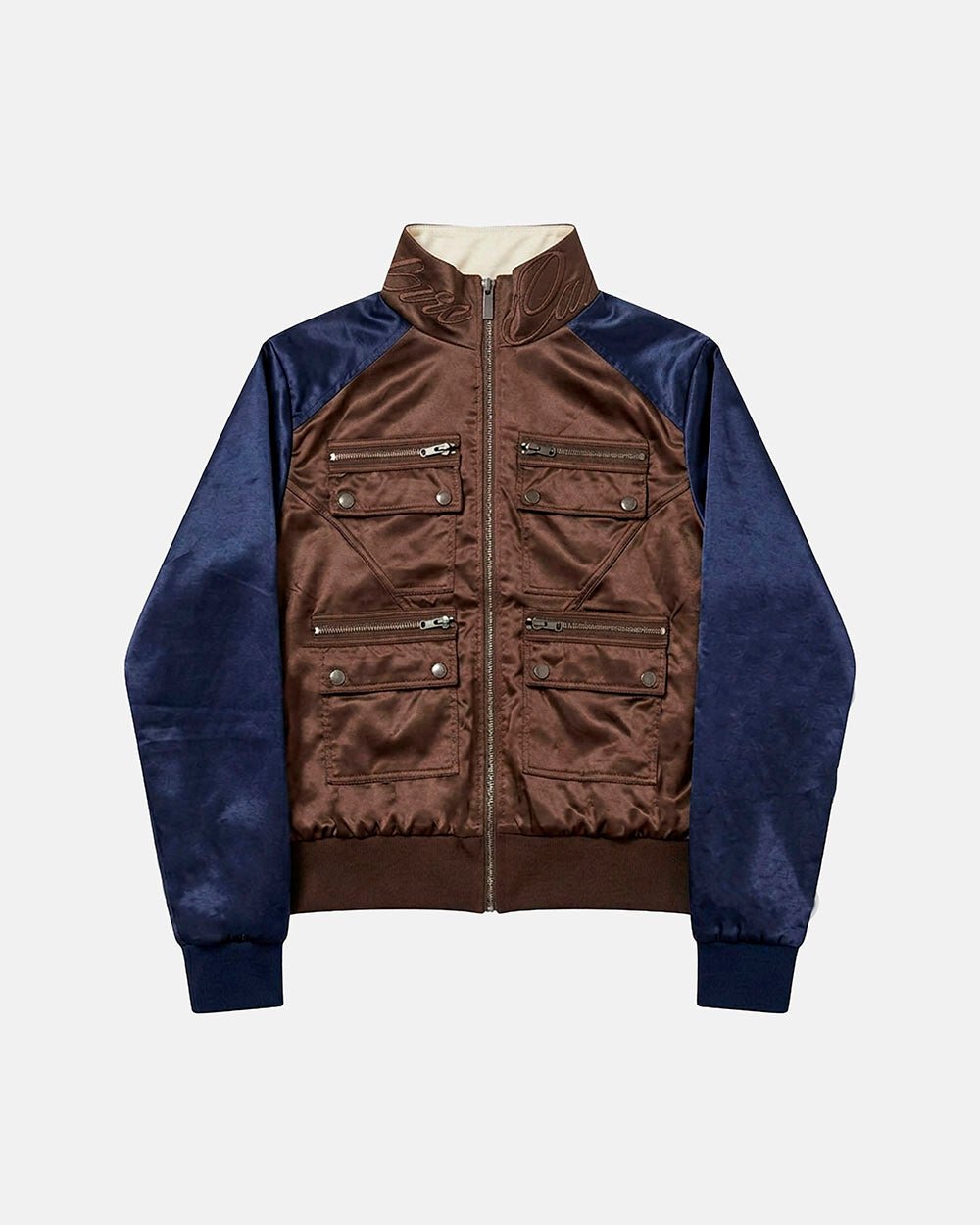 TOGGLE BOMBER WOMAN BROWN - Cold Culture