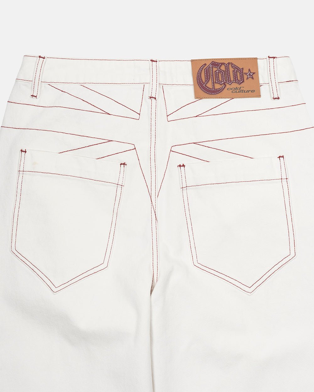TOP BOY PANTS WHITE - Cold Culture