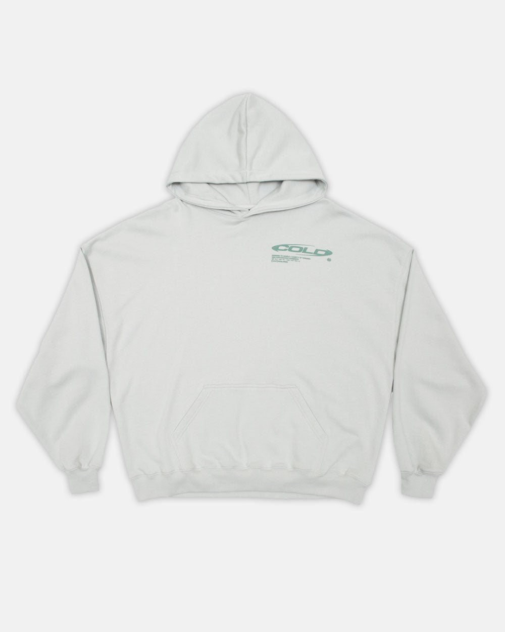 TRAILS HOODIE LIGHT GREY - COLD CULTURE