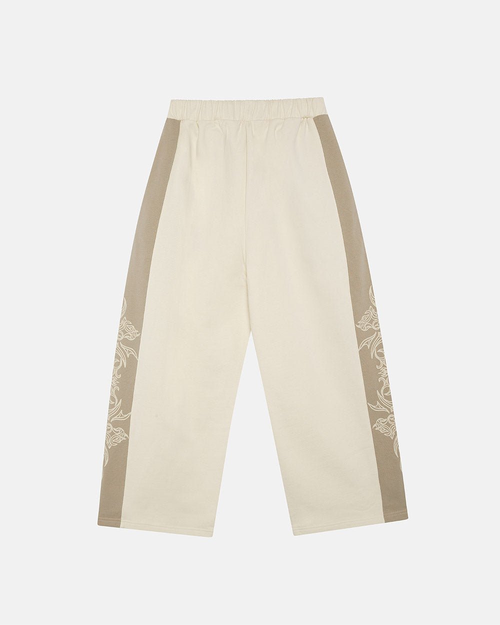 TRIBAL SWEATPANTS GREY & OFF WHITE - Cold Culture