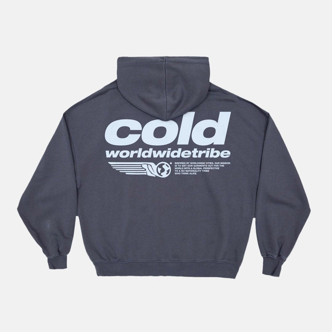 TRIBE HOODIE INDIA INK - Cold Culture