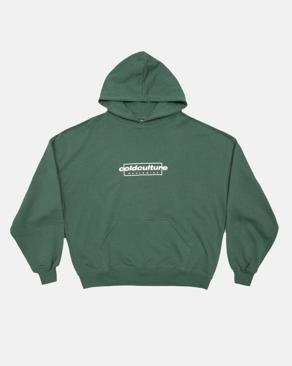 TRIBE HOODIE WARM GREEN - COLD CULTURE