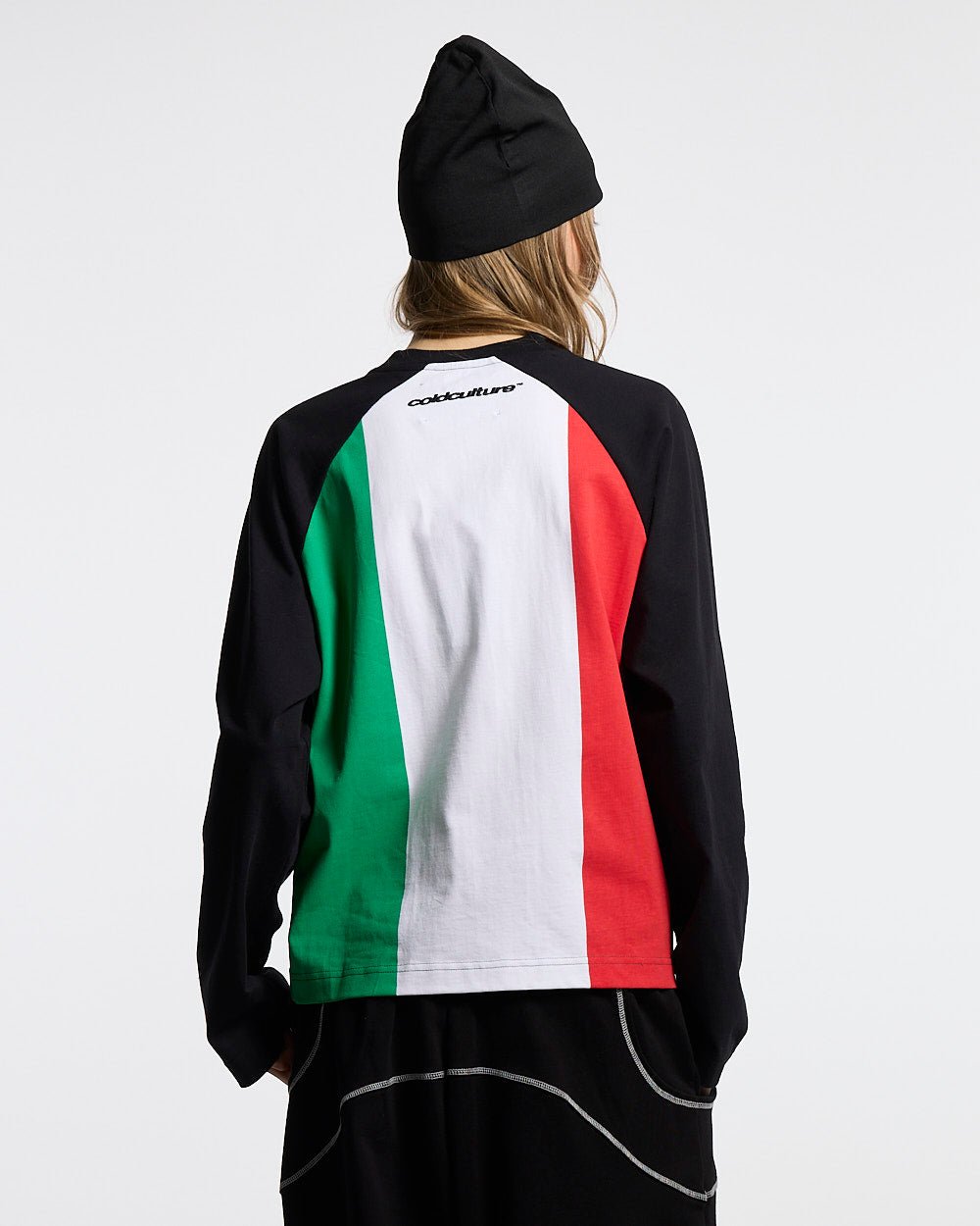 TRICOLORE LONGSLEEVE BLACK - Cold Culture